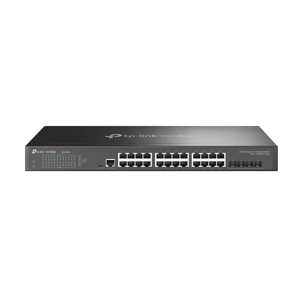 [SG3428X] TP-Link Omada 24-Port Gigabit L2+ Managed Switch with 4 10GE SFP+ Slots