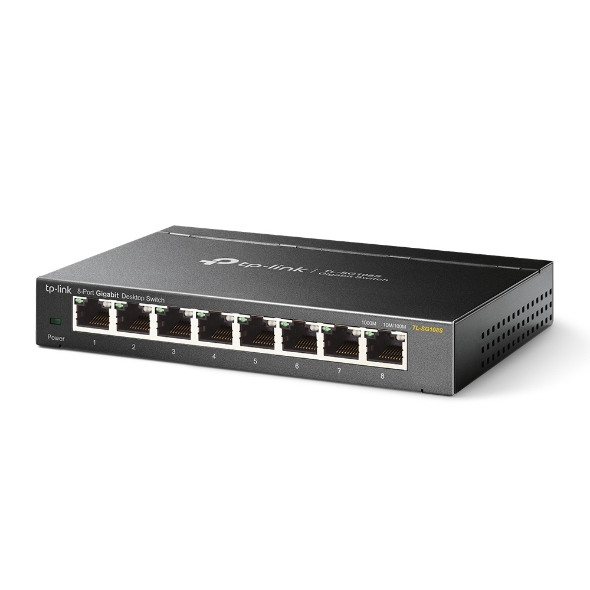 [TL-SG108S] TP-Link Omada 8-Port Gigabit Desktop Switch