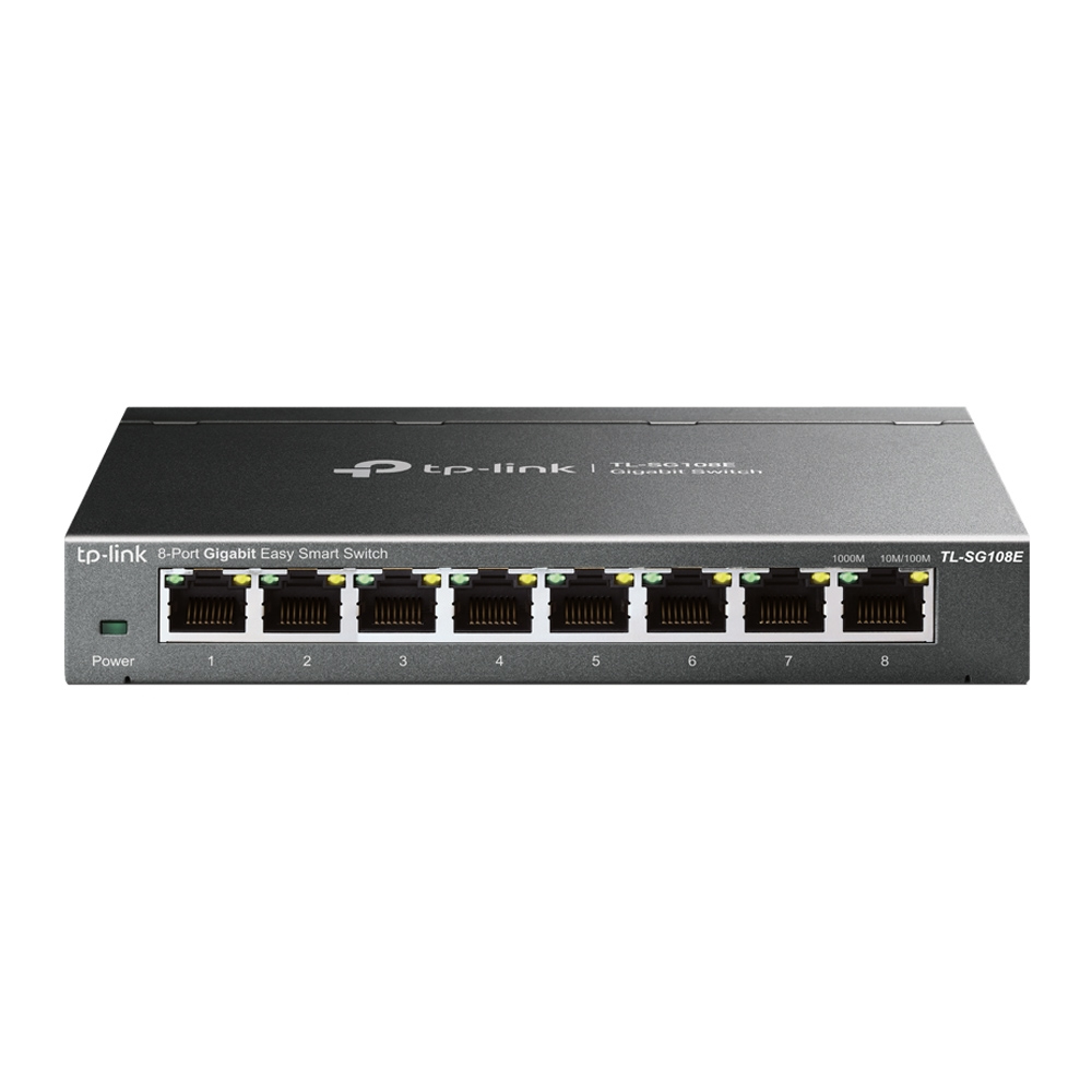[TL-SG108E] Switch TP-Link er Desktop 8-port 10/100M/1000M TL-SG108E