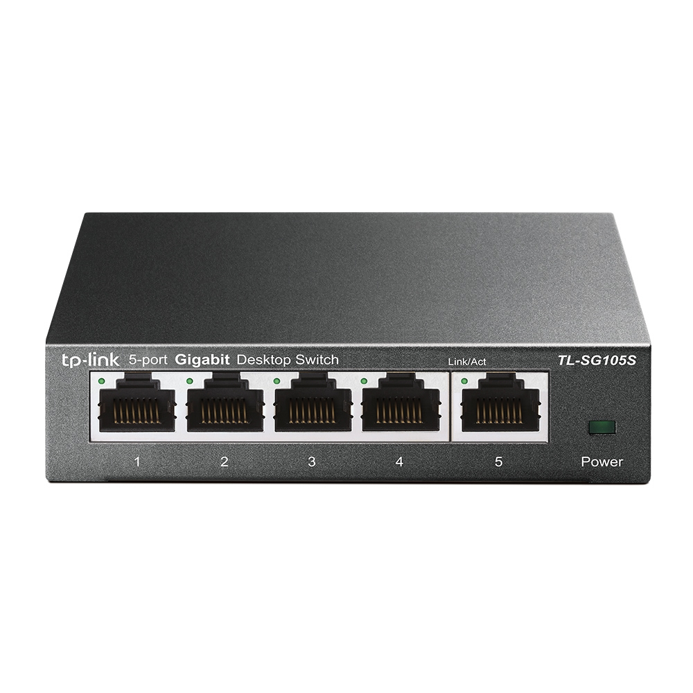 [TL-SG105S] TP-Link 5-Port 10/100/1000Mbps Desktop Switch
