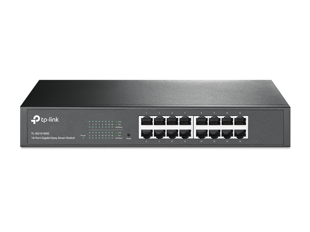 TP-Link Switcher Gigabit 16-port 10/100/1000M TL-SG1016DE