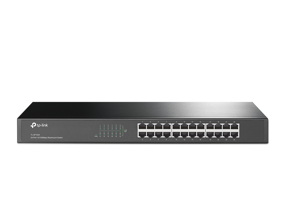 [TL-SF1024] TP-Link 24-Port 10/100Mbps Rackmount Network Switch