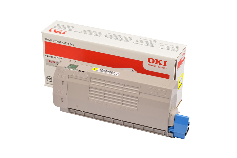ORIGINAL OKI toner giallo 46507613 C712 ~11500 Seiten