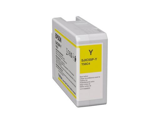 [C13T58C440] Epson SJIC55(Y) ink cartridge 1 pc(s) Original Yellow