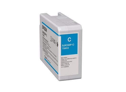[C13T58C240] Epson SJIC55(C) ink cartridge 1 pc(s) Original Cyan