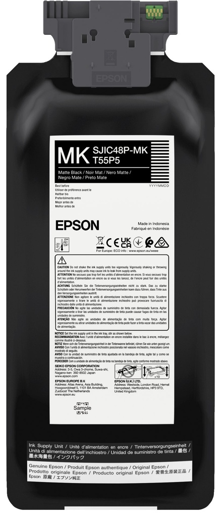 [C13T55P540] Epson SJIC48P-MK ink cartridge 1 pc(s) Original Matte black