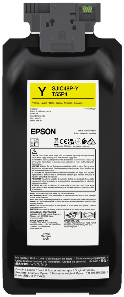 [C13T55P440] Epson SJIC48P-Y ink cartridge 1 pc(s) Original Yellow