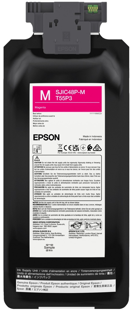 [C13T55P340] Epson SJIC48P-M ink cartridge 1 pc(s) Original Magenta
