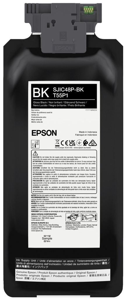 [C13T55P140] Epson SJIC48P-BK ink cartridge 1 pc(s) Original Black