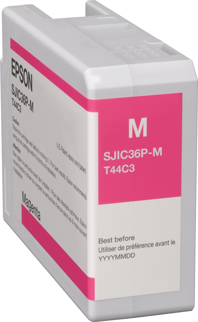 [C13T44C340] ORIGINAL Epson Cartuccia d'inchiostro magenta C13T44C340 SJIC36P-M 80ml