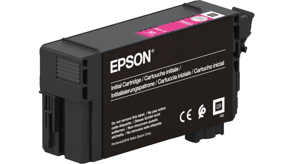 [C13T40C34N] ORIGINAL Epson Cartuccia d'inchiostro magenta C13T40C34N T40C340 26ml