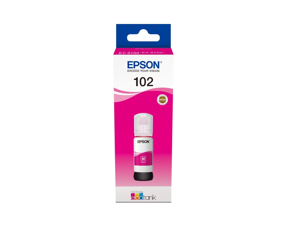 [C13T03R340] ORIGINAL Epson Cartuccia d'inchiostro magenta C13T03R340 102 ~6000 Seiten 70ml