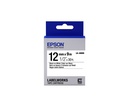 ORIGINAL Epson Nastro Nero su bianco LK-4WBN C53S654021 12 mm x 9 m