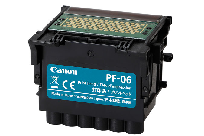[2352C001] ORIGINAL Canon Testina per stampa nero / ciano / magenta / giallo PF-06 2352C001
