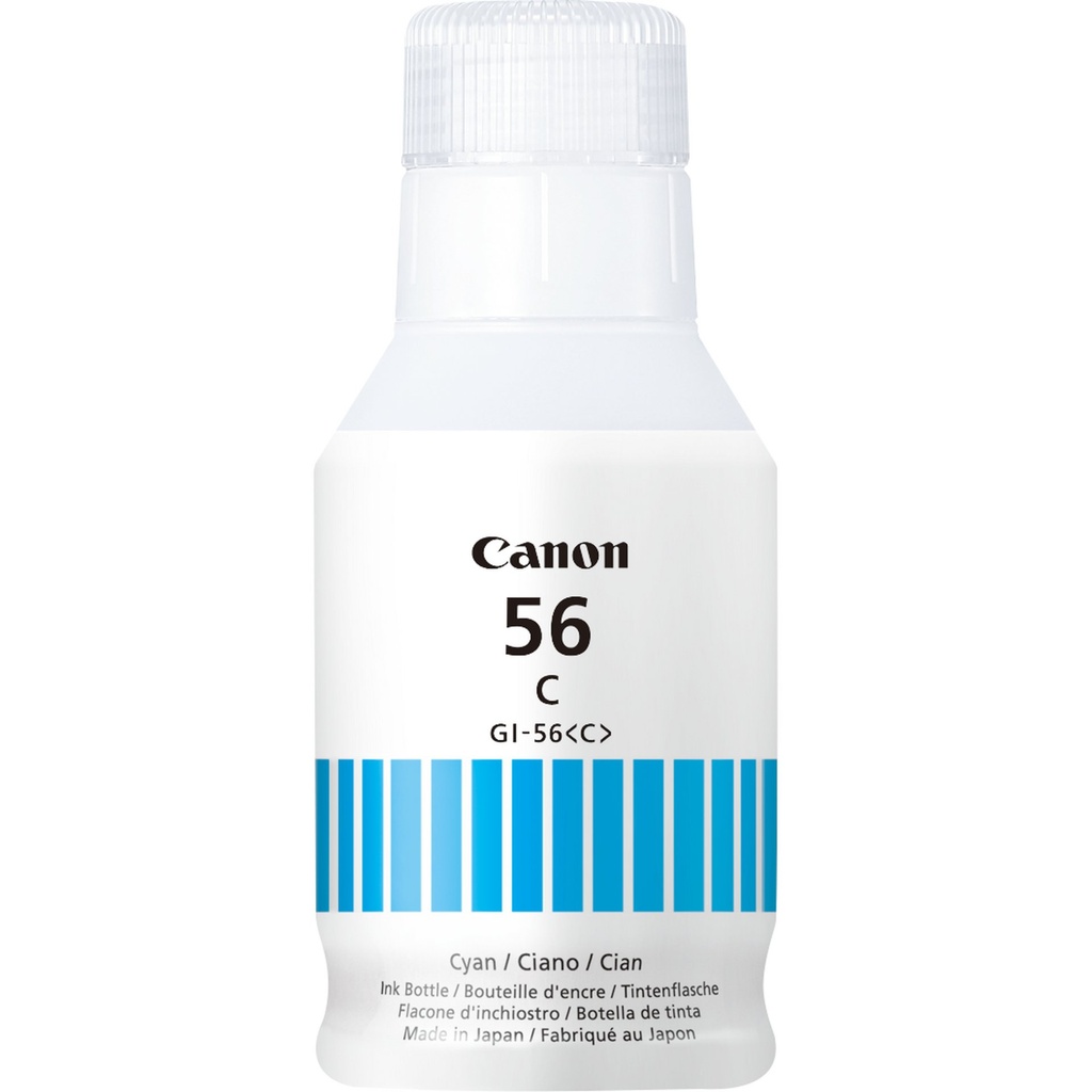 ORIGINAL Canon Cartuccia d'inchiostro ciano GI-56c 4430C001 ~14000 Seiten 135ml