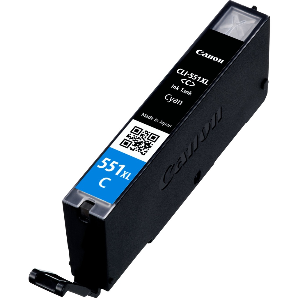 ORIGINAL Canon Cartuccia d'inchiostro ciano CLI-551C XL 6444B001 ~665 Seiten 11ml Cartuccie d´inchiostro