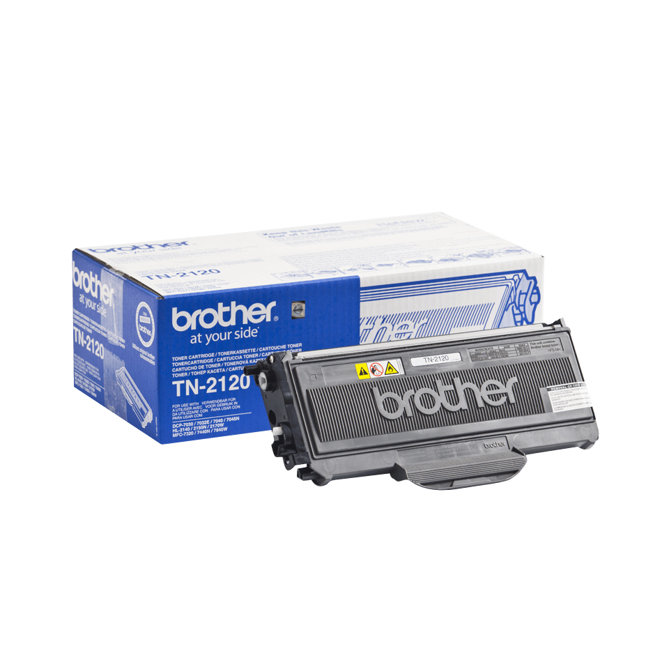 ORIGINAL Brother toner nero TN-2120 TN2120 ~2600 Seiten