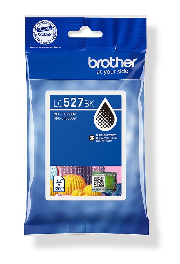 ORIGINAL Brother Cartuccia d'inchiostro nero LC527BK LC-527BK ~1300 Seiten