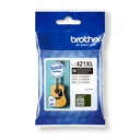 ORIGINAL Brother Cartuccia d'inchiostro nero LC421XLBK LC-421XLBK ~500 Seiten