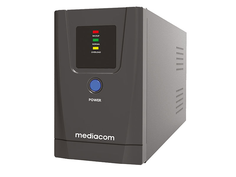 MEDIACOM UPS 650VA BLACK