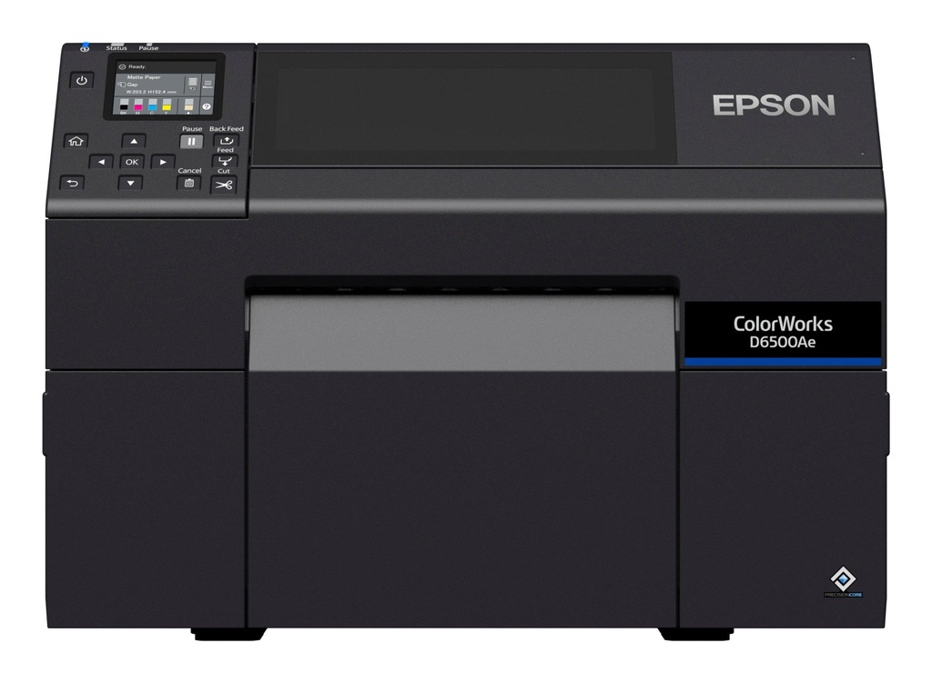 [C31CL91102] Epson ColorWorks D6500Ae label printer Thermal transfer Colour 1200 x 1200 DPI 85 mm/sec Wired Ethernet LAN