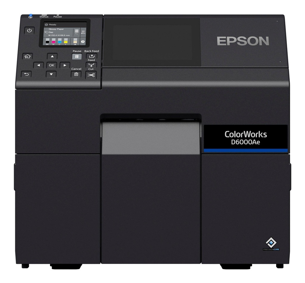 [C31CL90102] Epson ColorWorks D6000Ae label printer Thermal transfer Colour 1200 x 1200 DPI 119 mm/sec Wired Ethernet LAN