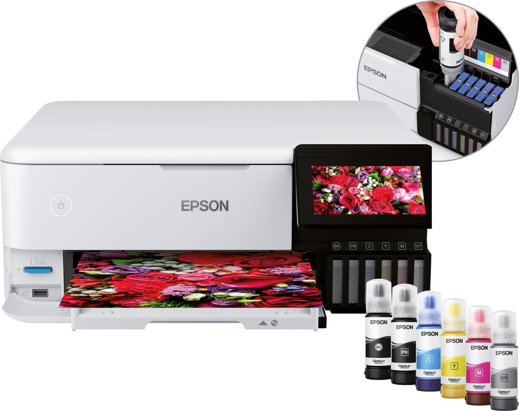 [C11CJ20401] Epson EcoTank ET-8500 Inkjet A4 5760 x 1440 DPI 32 ppm Wi-Fi