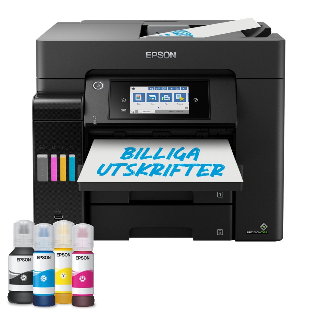 [C11CJ29406] Epson EcoTank ET-5855 Inkjet A4 4800 x 2400 DPI 25 ppm Wi-Fi