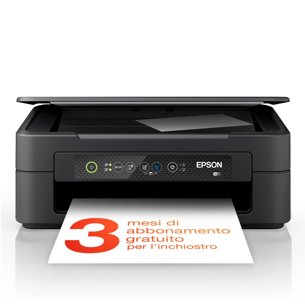 [C11CK67403] Epson Expression Home XP-2200 stampante multifunzione A4 getto d'inchiostro 3in1, scanner, fotocopiatrice, Wi-Fi Direct, cartucce separate, 3 mesi di inchiostro incluso con ReadyPrint