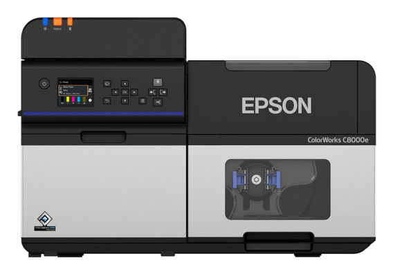 [C31CL02102BK] Epson ColorWorks C8000e (BK) label printer Inkjet Colour 600 x 1200 DPI 300 mm/sec Wired & Wireless Ethernet LAN