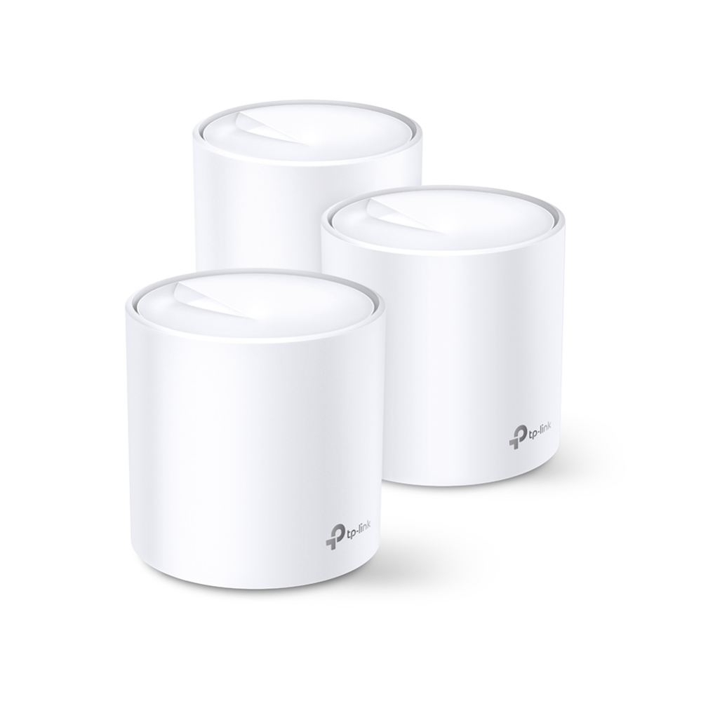 [DECO X60(3-PACK)] TP-Link AX3000 Whole Home Mesh Wi-Fi System, 3-Pack