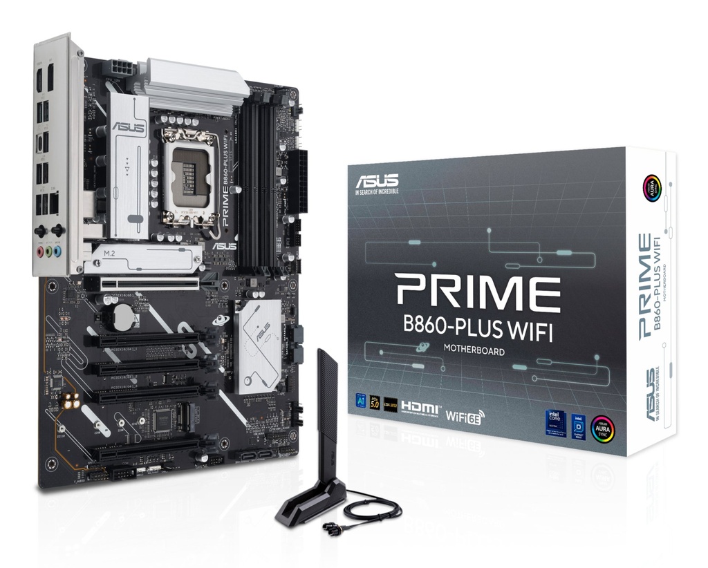 [90MB1K50-M0EAY0] ASUS PRIME B860-PLUS WIFI Intel B860 LGA 1851 (Socket V1) ATX