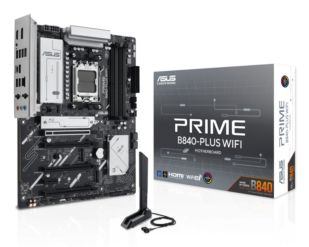 [90MB1IZ0-M0EAY0] ASUS PRIME B840-PLUS WIFI AMD B840 Socket AM5 ATX