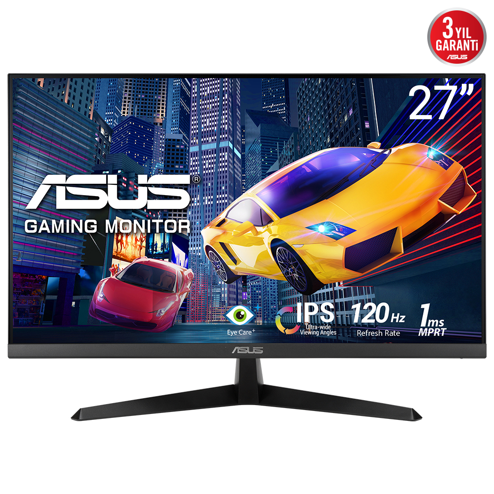 [90LM06D3-B01A70] ASUS VY279HGR computer monitor 68.6 cm (27") 1920 x 1080 pixels Full HD LCD Black