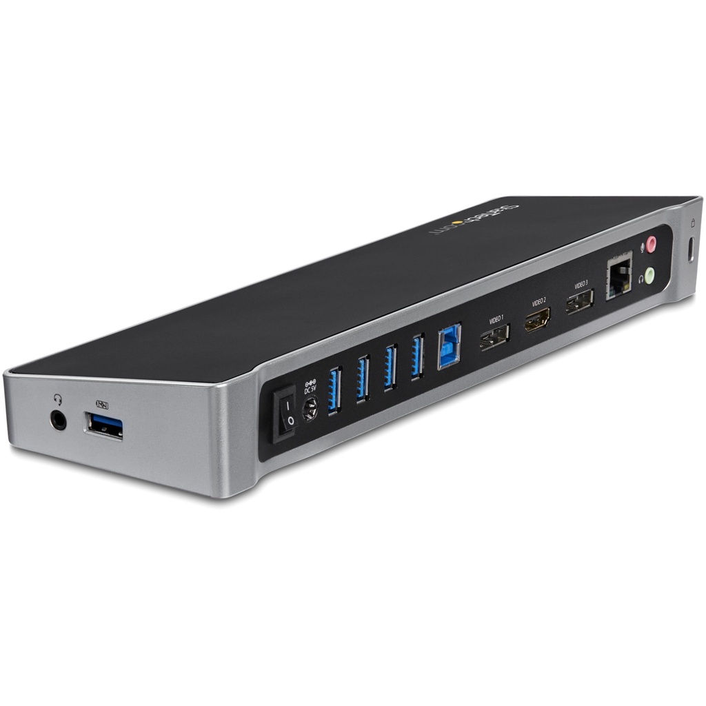 [USB3DOCKH2DP] StarTech.com Triple-Monitor USB 3.0 Docking Station - 1x HDMI - 2x DisplayPort