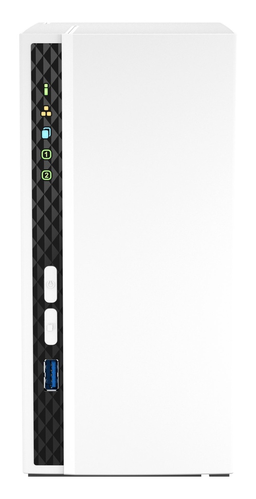 [TS-233] QNAP TS-233 NAS/storage server Tower ARM Cortex-A55 2 GB 0 TB QNAP QTS White