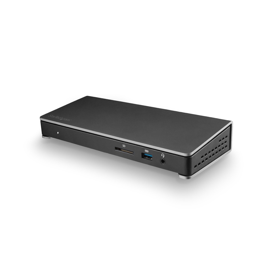 [TB3DOCK2DPPU] StarTech.com Thunderbolt 3 Dock - Dual Monitor 4K 60Hz TB3 Laptop Docking Station with DisplayPort - 85W Power Delivery Charging - 6-Port USB 3.0 Hub, SD 4.0, GbE, Audio - Windows & Mac