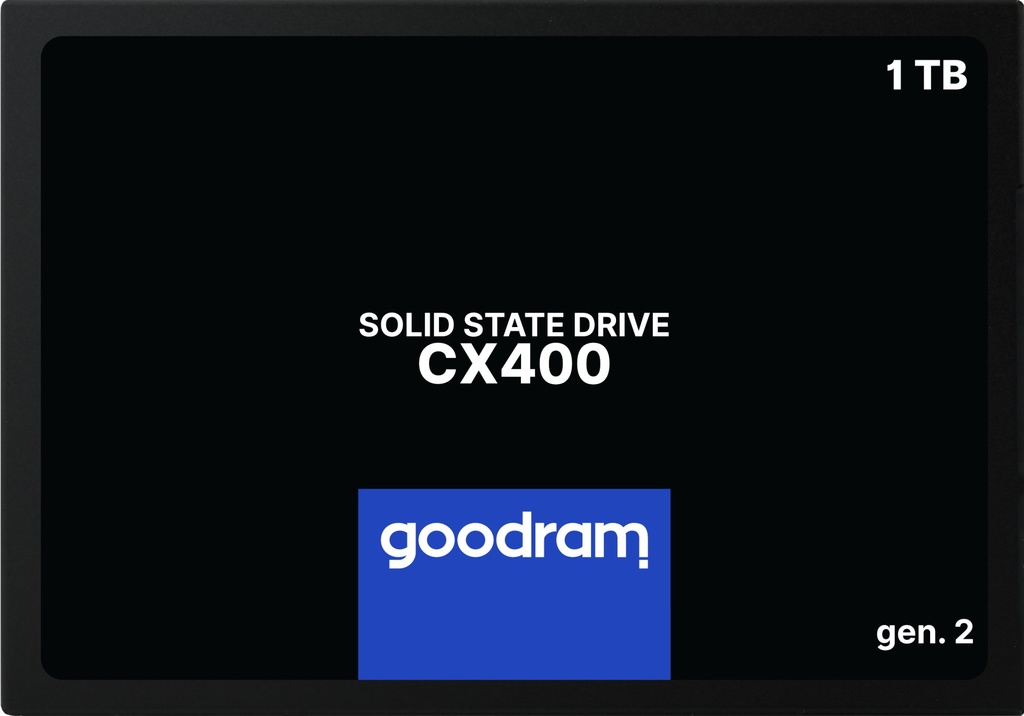 [SSDPR-CX400-01T] Goodram CX400 gen.2 1 TB 2.5" Serial ATA III 3D TLC NAND