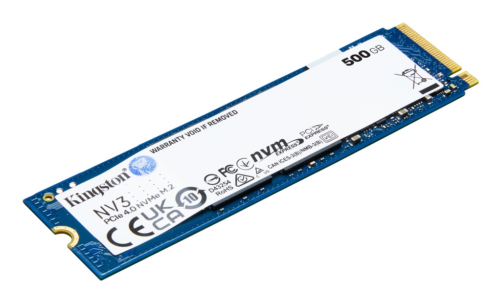 [SNV3S/500G] Kingston Technology 500G NV3 M.2 2280 NVMe SSD