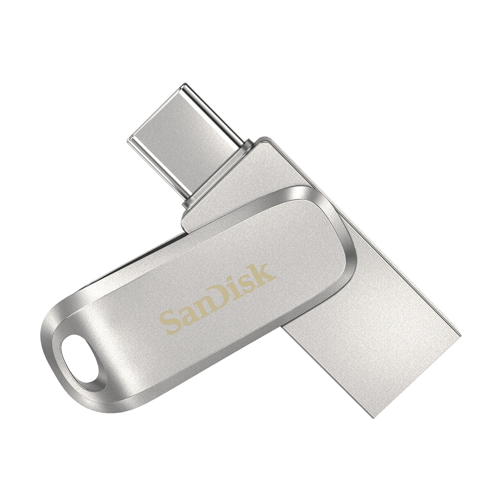 [SDDDC4-064G-G46] SanDisk Ultra Dual Drive Luxe unità flash USB 64 GB USB Type-A / USB Type-C 3.2 Gen 1 (3.1 Gen 1) Acciaio inox