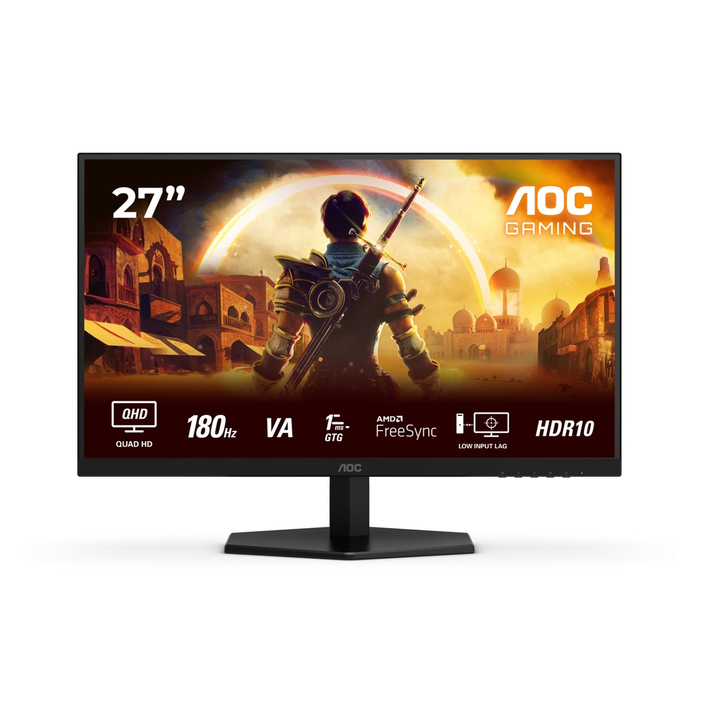 [Q27G42XNE] AOC G4 Q27G42XNE computer monitor 68.6 cm (27") 2560 x 1440 pixels Quad HD LED Black, Red
