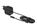 Conceptronic OZUL04BE 67W GaN USB PD Charger, Built-in USB-C Cable