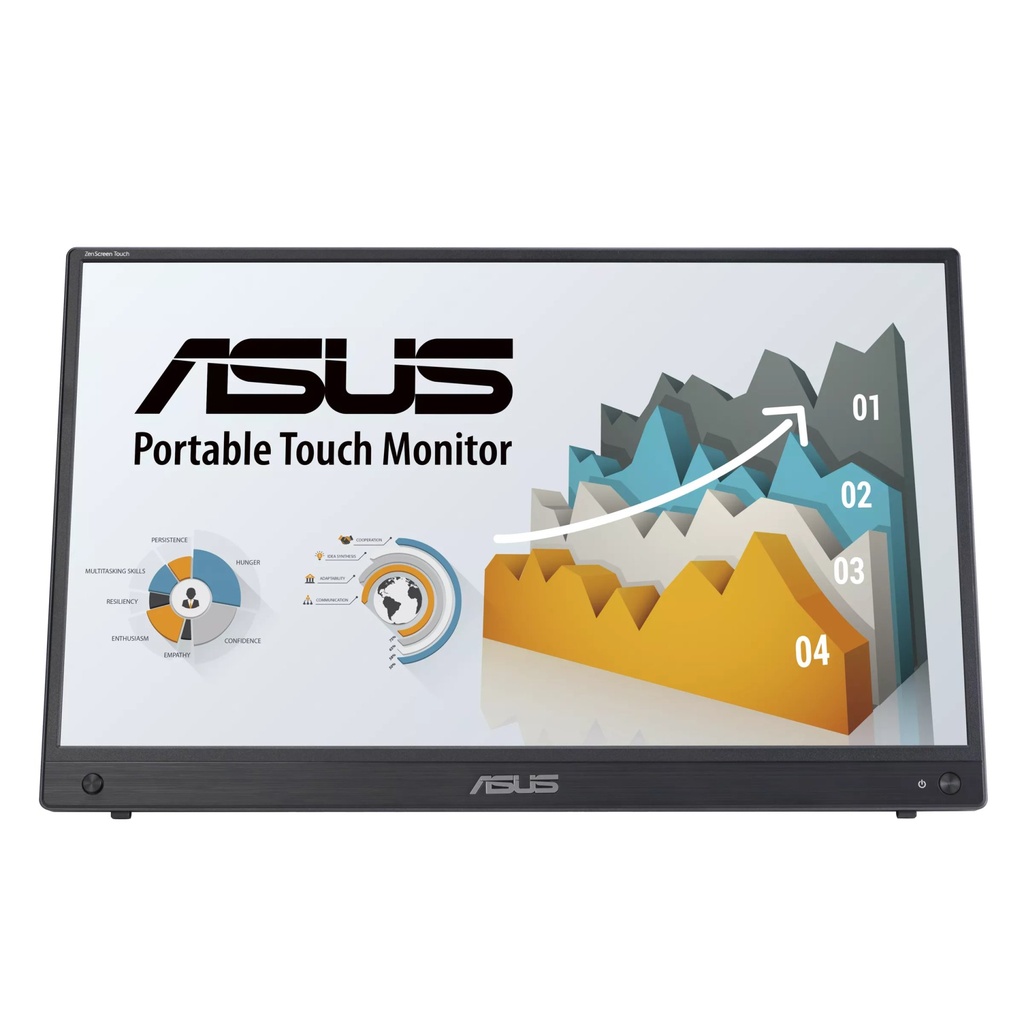 [90LM04S0-B02170] ASUS ZenScreen MB16AMTR computer monitor 39.6 cm (15.6") 1920 x 1080 pixels Full HD LCD Touchscreen Black