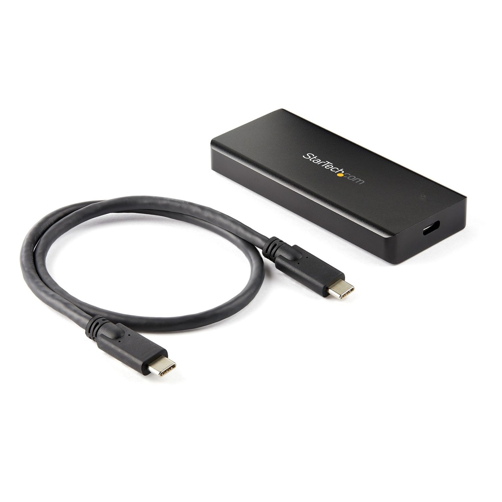 [M2E1BRU31C] StarTech.com USB-C 10Gbps M.2 NVMe PCIe SSD Enclosure - Rugged Aluminum External M.2 PCIe M-Key Case IP67 Rated - 1GB/s Read/Write - Supports 2230/2242/2260/2280 - TB3 Compatible - Mac/PC