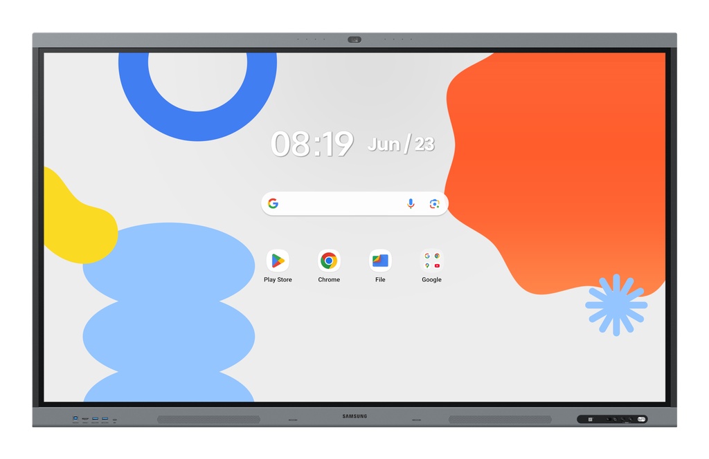 [LH65WAFPLGCXEN] Samsung LH65WAFPLGC interactive whiteboard 165.1 cm (65") 3840 x 2160 pixels Touchscreen Black, Grey