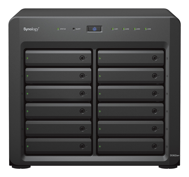 NAS Server Synology DS3622xs+ Nero 12 BAY