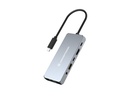 Conceptronic DONN22G laptop dock/port replicator Wired USB 3.2 Gen 2 (3.1 Gen 2) Type-C Grey