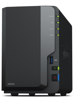 NAS Server Synology DS223 Disk Station 2 bay