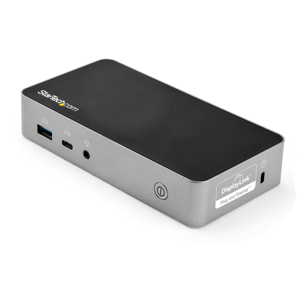 [DK30CHHPDEU] StarTech.com USB-C Dock - Dual Monitor 1080p HDMI Laptop Docking Station - 65W Power Delivery - 1x USB-C, 3x USB-A, Ethernet - Dual Video Display USB 3.1 Gen 1 Type-C Dock - Mac & Windows