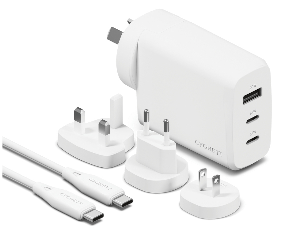 [CY4771PDWCH] VOYAGER 67W WALL CHARGER-WHITE